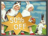 Easter promotion: Only until tomorrow