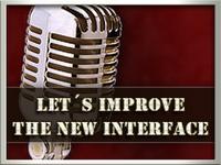 Survey about the new interface